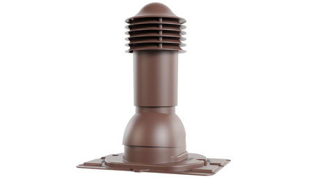 Viotto (Виотто) Труба вентиляционная с универсальным проходным элементом, утепленная 125мм