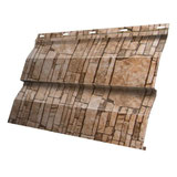 Сайдинг металлический Корабельная доска принт Colority print GL