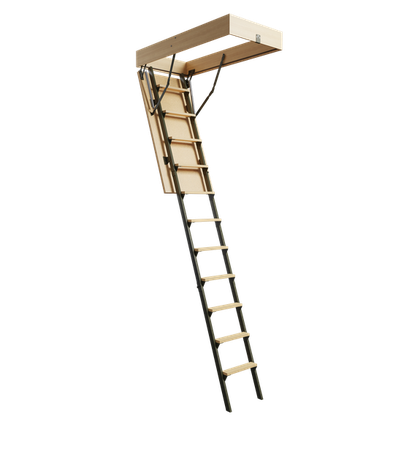 Docke (Дёке) Чердачная лестница Standard Metal 60х120х280 см