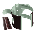 Кронштейн трубы на дерево GL PE, (Optima) 90мм