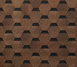 Docke (Дёке) Гибкая черепица EURASIA Шестигранник