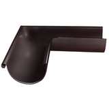 Угол желоба внешний GL PE, (Optima) 90гр 125мм