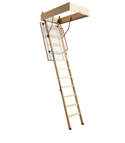 Docke (Дёке) Чердачная лестница Premium Termo 70х120х280 см