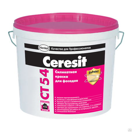 Ceresit (Церезит) СТ54/15 Краска силикатная, база